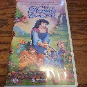 Snow White Happily Ever After (VHS, 1995) w/ Zsa Zsa Gabor & Tracey Ullman